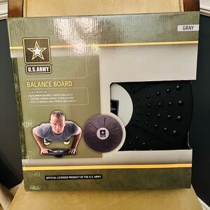 U.S. Army Gray Balance Board (Official Licensed Product) 14” Diameter -NIB